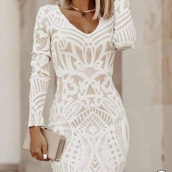 Sheilay lacy dress - Picture 1 of 4